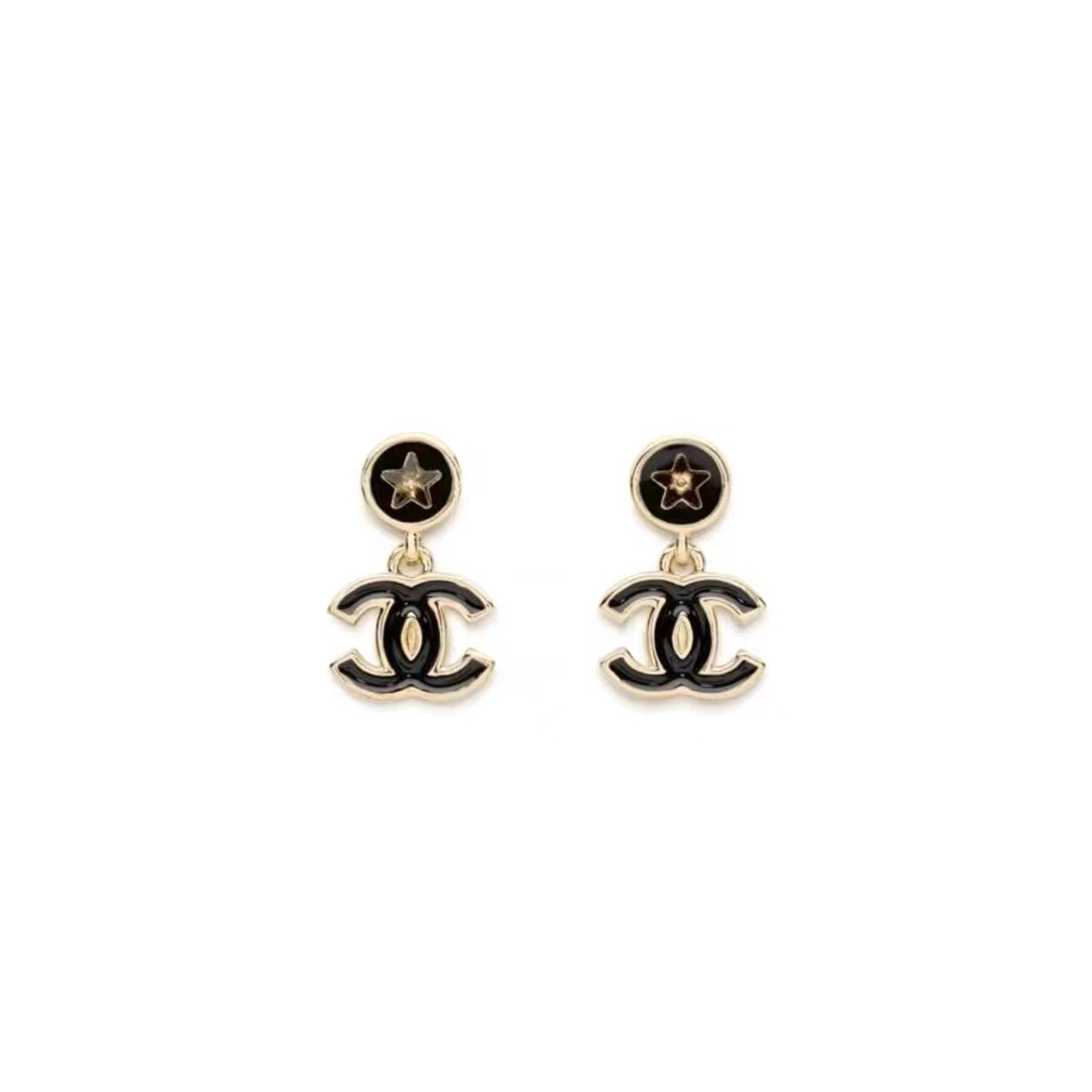 CHANEL CC STAR EARRINGS